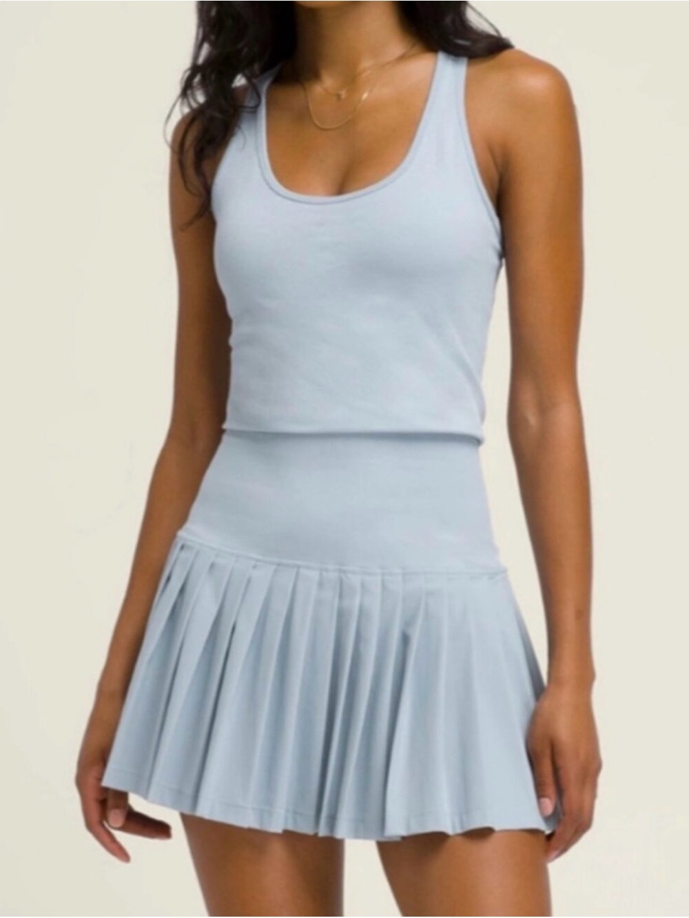 Wilson Midtown Tennis Dress - Light Blue - Size XS